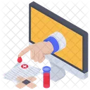 Online Blood Test  Icon