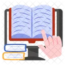Online Book Ebook Digital Book Icon