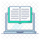 Online Book Ebook Electronic Book Icon