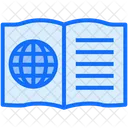 Online Book Book Writing Icon
