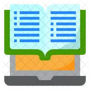 Online Book E Book Online Reading Icon