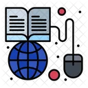 Online Book Online Education Online Learning Icon