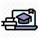 Distance Learning Books Icon