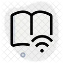 Open Book Wireless Icon