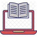 Online Book Online Learning Book Icon