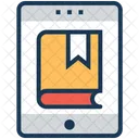 Online Book Smartphone Icon