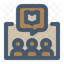 Group Discussion Untact Book Discussion Icon