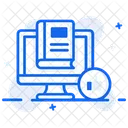 Online Book Ebook Electronic Book Icon