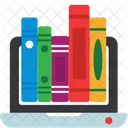 Online Book Library  Icon