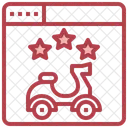 Motorcycle Bikes Transport Icon