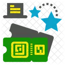 Online Book Ticket  Icon