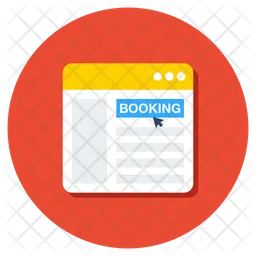 Online Booking  Icon