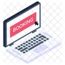Online Booking Digital Booking Reserve Booking Icon