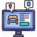 Online booking  Icon