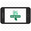 Online Booking Movie Icon