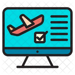 Online booking  Icon