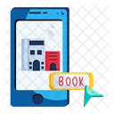 Booking App Online Booking Hotel Book Icon