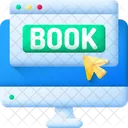 Online Booking Travel Booking Icon
