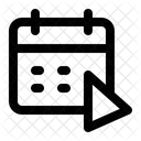 Apartment Lodging Online Booking Icon