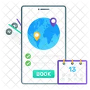 Online Booking  Icon