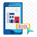 Booking App Online Booking Hotel Book Icon