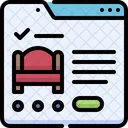 Online booking  アイコン