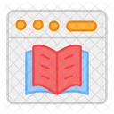 Internetbuch E Book Web Booklet Symbol