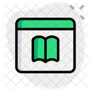 Online-Buch  Symbol