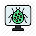 Online Bug Online Malware Online Virus Icon