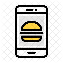 Online Burger  Icon