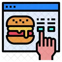 Website Hamburger Food Icon