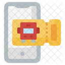 Bus Ticket Tickets Holidays Icon