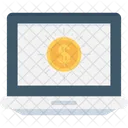 Earning Online Work Icon
