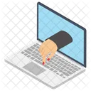 Online Business Trade Online Assignment Icon