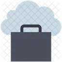 Cloud Computing Briefcase Icon