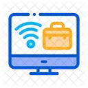 Wifi Business Case Icon