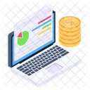 Online Finance Online Business Ebusiness Icon