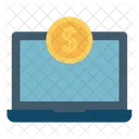 Online Money Online Business Online Job Icon