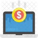 Online Business Money Icon