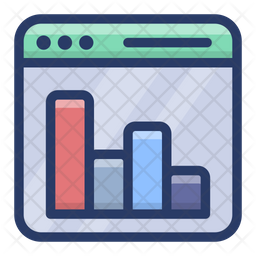 Online Business Analysis Icon