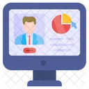 Online Business Analyst  Icon