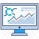 Online Business Analytics Icon