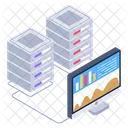 Online Business Data  Icon