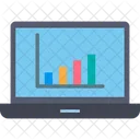 Online business growth  Icon