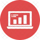 Online business growth  Icon