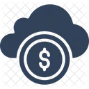 Dollar In Cloud Online Business Online Money Icon