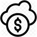 Dollar In Cloud Icon