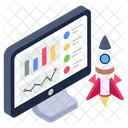 App Launch Business Launch Online Business Launch Icon