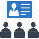 Online Business Meeting  Icon