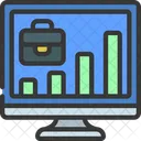 Online Business Profit  Icon